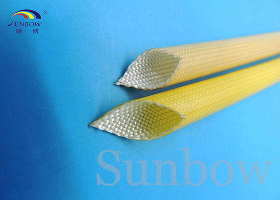 中国 SUNBOW RoHS 155C F grade  Dielectric Insulation PU Fiberglass Sleeving for Motors サプライヤー