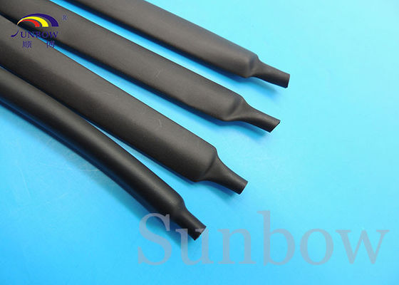 中国 黒 7mm のポリオレフィン熱収縮の管の縮みやすい管ハロゲンは放します サプライヤー