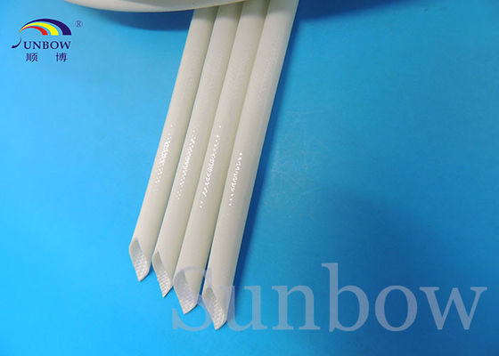 中国 電気絶縁材のシリコーンのガラス繊維のスリーブを付けるシリコーン ゴムのガラス繊維のスリーブを付けること サプライヤー