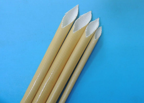 中国 PUの樹脂のケーブルの絶縁材の電気器具のための上塗を施してあるガラス繊維の袖 サプライヤー