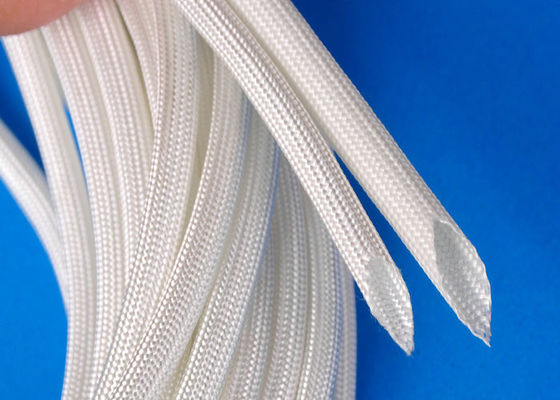 中国 400ºC - 500ºC 高温ガラス繊維のスリーブを付ける炎-抑制ガラス繊維の編みこみの袖 サプライヤー