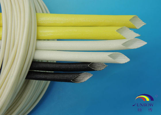 中国 Fは155ºC絶縁オイルの家の電化製品のためにスリーブを付ける抵抗力があるAcryicのガラス繊維を分類します サプライヤー