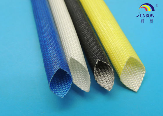 中国 多色はアクリル樹脂の 1.5KV にスリーブを付ける塗られたガラス繊維の絶縁材をカスタマイズしました サプライヤー