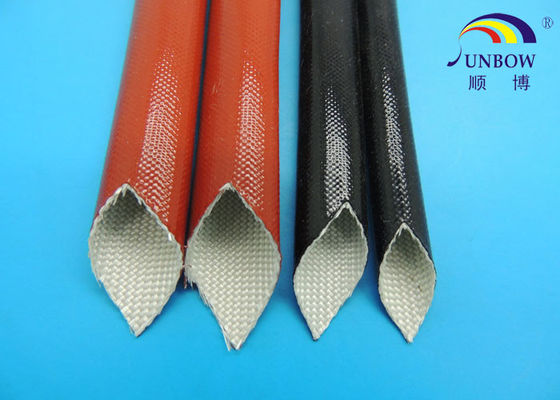 中国 シリコーンはガラス繊維の拡張できる編みこみにスリーブを付け/袖/管/管に塗りました サプライヤー