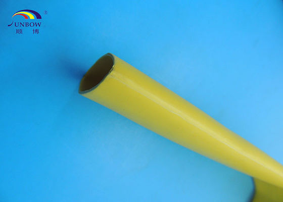 中国 30 -接合箇所およびターミナルのための250mmからのサイズの赤く黄色いポリオレフィン熱収縮の管 サプライヤー