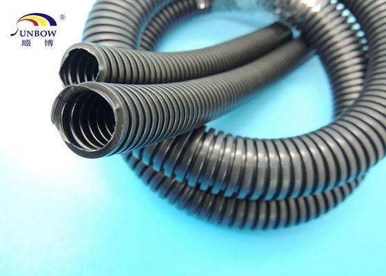 中国 適用範囲が広いプラスチック波形の管は、開いたタイプ プラスチック管の多色を波形を付けました サプライヤー