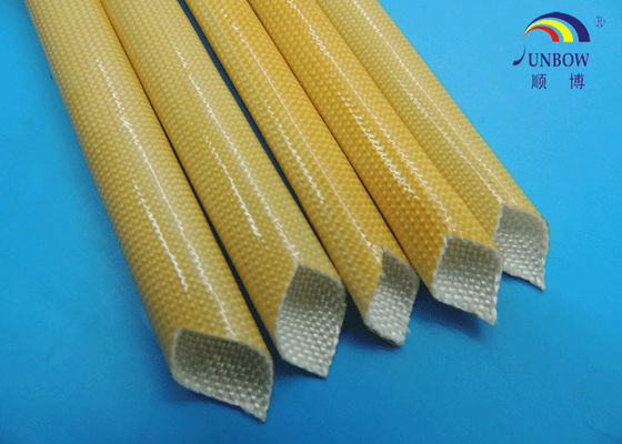 中国 塗られるPUの樹脂と熱抵抗Fの等級モーター ガラス繊維によって編まれるスリーブを付けること サプライヤー