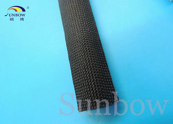 中国 高温400 - 600程度の光沢が無いガラス繊維の管ケーブルのスリーブを付けること サプライヤー