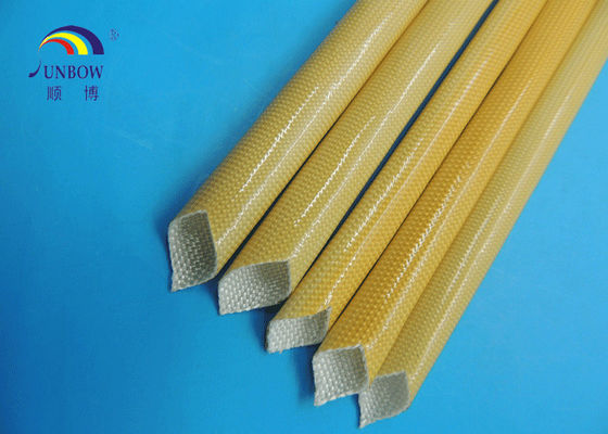 中国 Fのクラスの絶縁材のためにスリーブを付けるオイル抵抗ポリウレタン ガラス繊維 サプライヤー