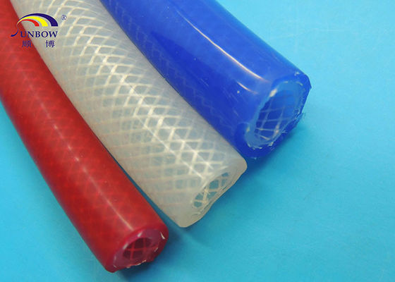 中国 食糧および飲料の熱保護のためのシリコーンによって補強される編みこみのガラス繊維の袖 サプライヤー